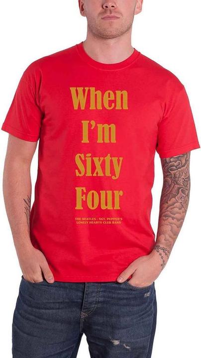 Produktbild The Beatles When I'm Sixty Four TShirt (XL)