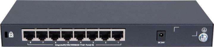 Produktbild HPE OfficeConnect 1420 PoE+ () Unmanaged L2 Gigabit Ethernet (10/100/1000) Power over Ethernet (PoE) 1U (8 Ports)