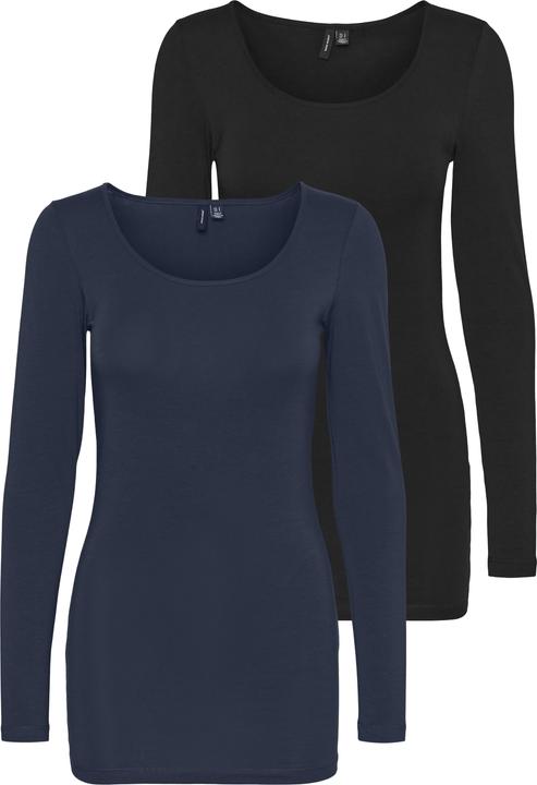 Produktbild Vero Moda 2er-Pack Langarmbluse (XS)