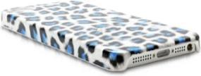 Immagine prodotto Ultra Case Custodia Wild Cat per iPhone 5/5S/SE Leopard Pattern bianco/blu (Apple iPhone 5, Apple iPhone 5s)