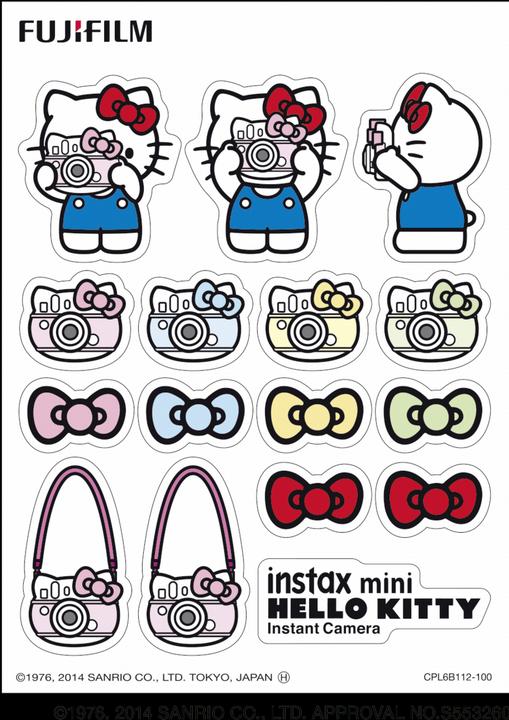 Actual product image Fujifilm instax mini Hello Kitty Set incl. film