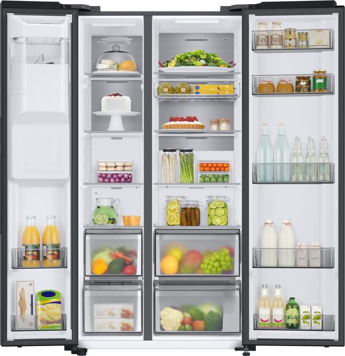Actual product image Samsung RS6GA8842B1/EC Side-by-Side Fridge Combination Freestanding D (634 l)