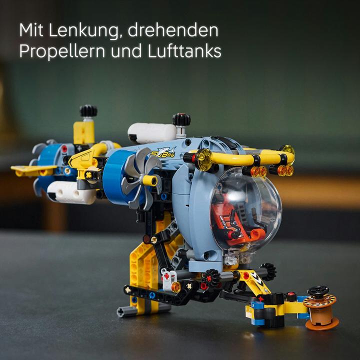 Productafbeelding LEGO Tiefseeforscher U-Boot (42201, LEGO Technic)