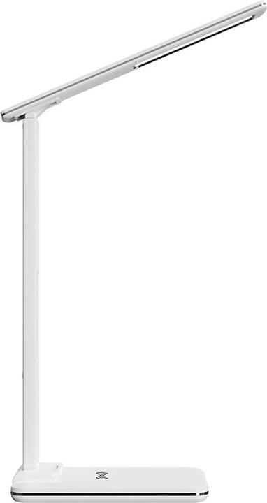 Produktbild Media-Tech LEDITOU - Energy-saving LED desk lamp with 15W QI wireless charger. Illuminated alarm clock with °C
