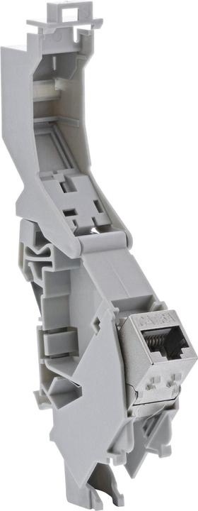 Actual product image InLine Cat.6A Keystone SNAP-In module for top-hat rail