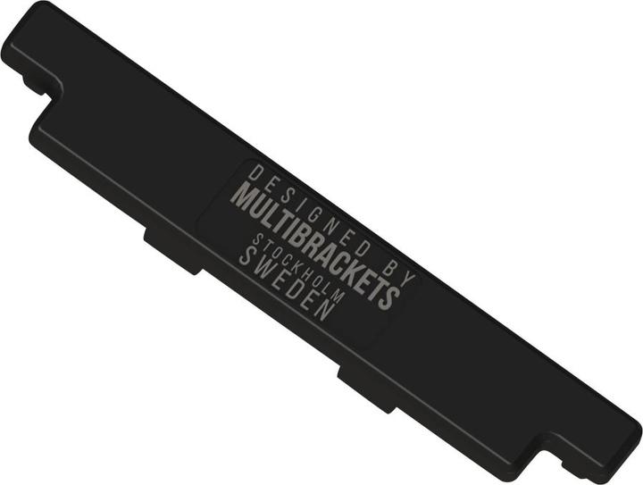 Produktbild Multibrackets Schienen Endstück, zu Pro system, schwarz