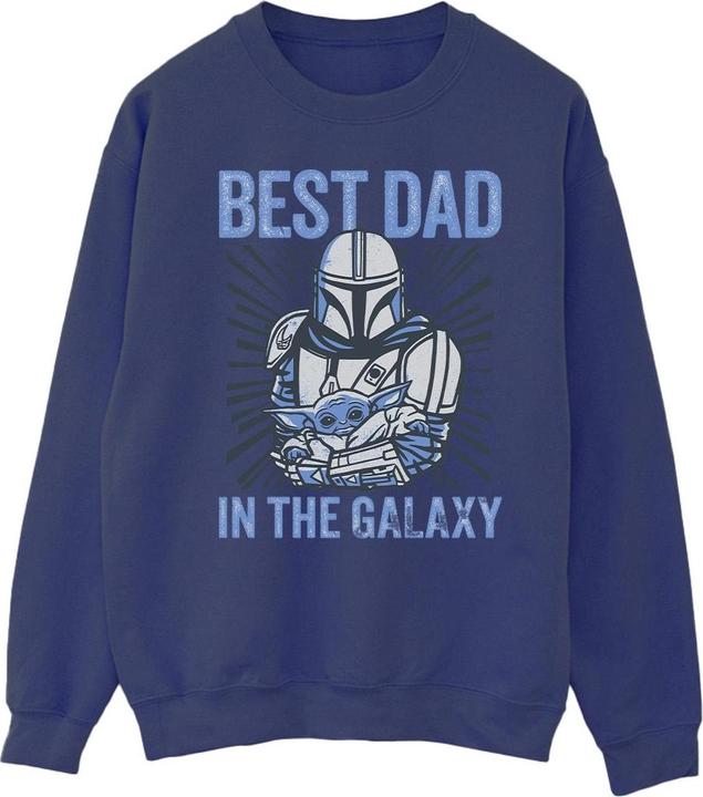 Image du produit Star Wars - Sweat MANDALORIAN BEST DAD GALAXY - Homme (XXL)