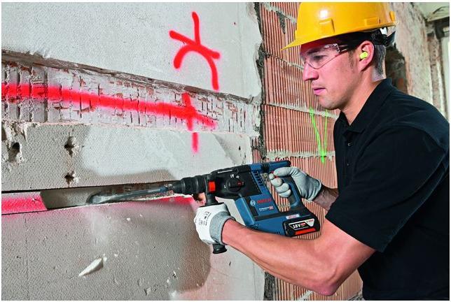 Productafbeelding Bosch Professional GBH 18V-26 Profi-set (Oplaadbare batterij)