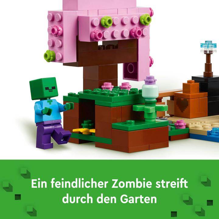 Actual product image LEGO The cherry blossom garden (21260, LEGO Minecraft)