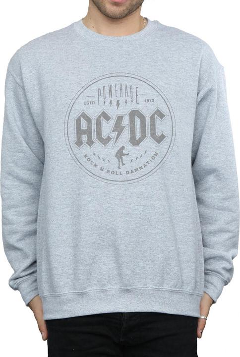 Produktbild AC/DC Rock N Roll Damnation Schwarz Baumwolle Sweatshirt (L)