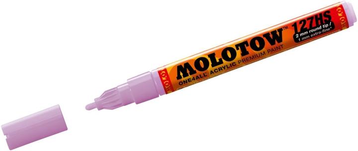 Actual product image Molotow Permanent marker One4All 127 HS refillable 2mm lilac pastel (lilac pastel, 2 mm, 1 x)
