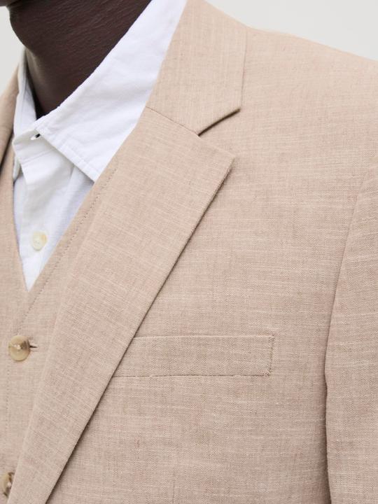 Actual product image Jack & Jones Slim Fit Linen Blazer (58)
