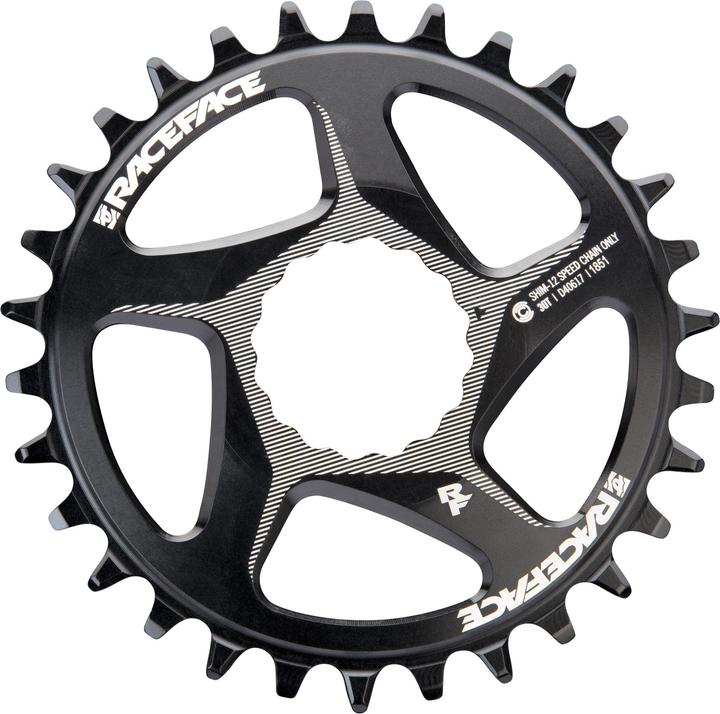Actual product image Race Face RF ERA DM Carbon Chainring Shimano 1x12SPD 52CL (30)