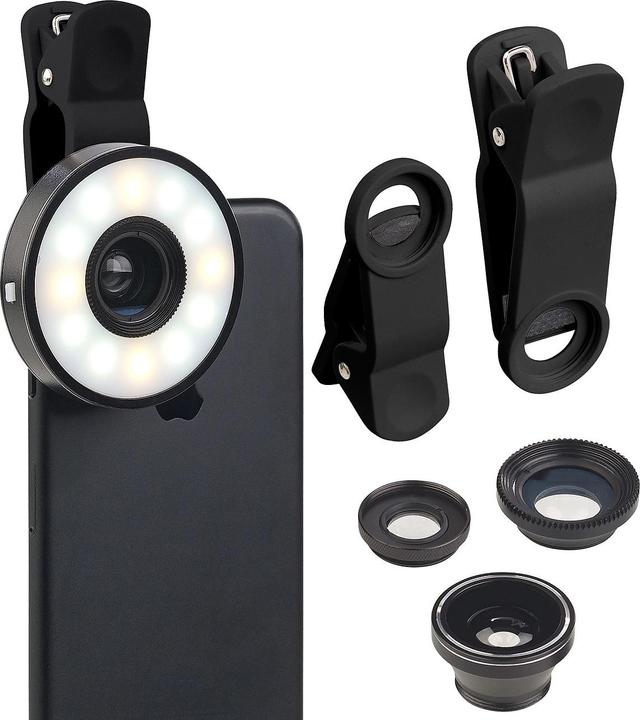 Produktbild Somikon 4in1-Vorsatz-Linsen-Set