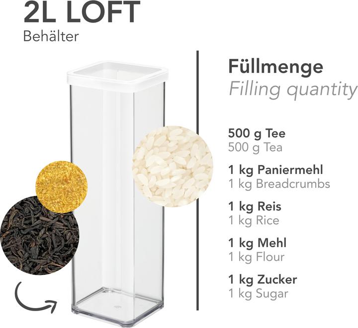 Actual product image Rotho Premium Can Loft (2 l)