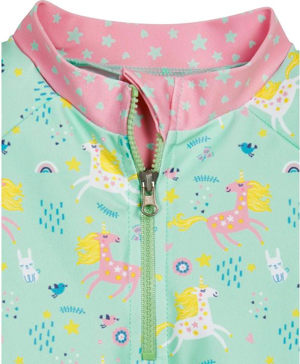 Actual product image Playshoes UV Swimwear Set Unicorn Mint/Pink Sizes 110-116 (110, 116)