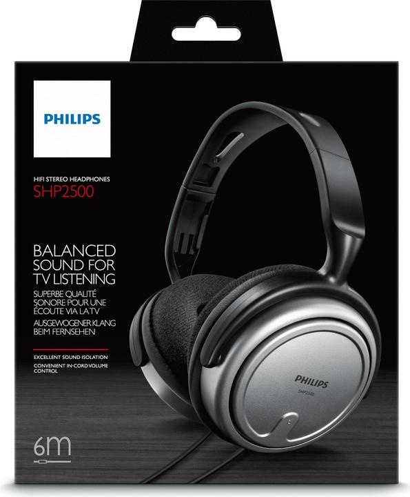 Produktbild Philips Shp2500 (keine Geräuschunterdrückung, Kabelgebunden)