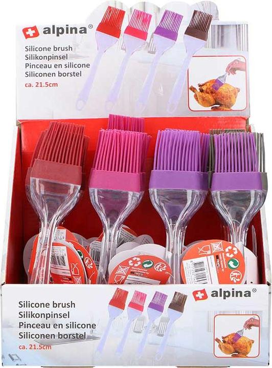 alpina Pinceau en silicone pour mariner les aliments