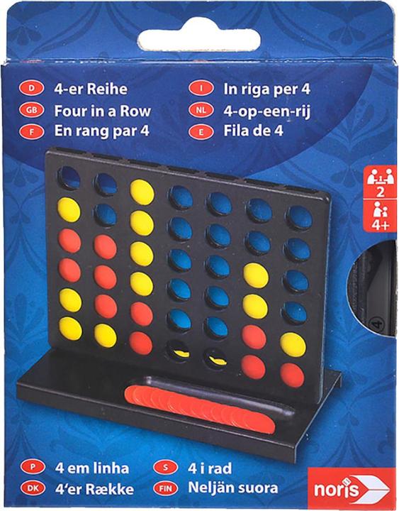 Actual product image Toi-Toys Connect 4 game (German, French, Swiss German, Italian, English)