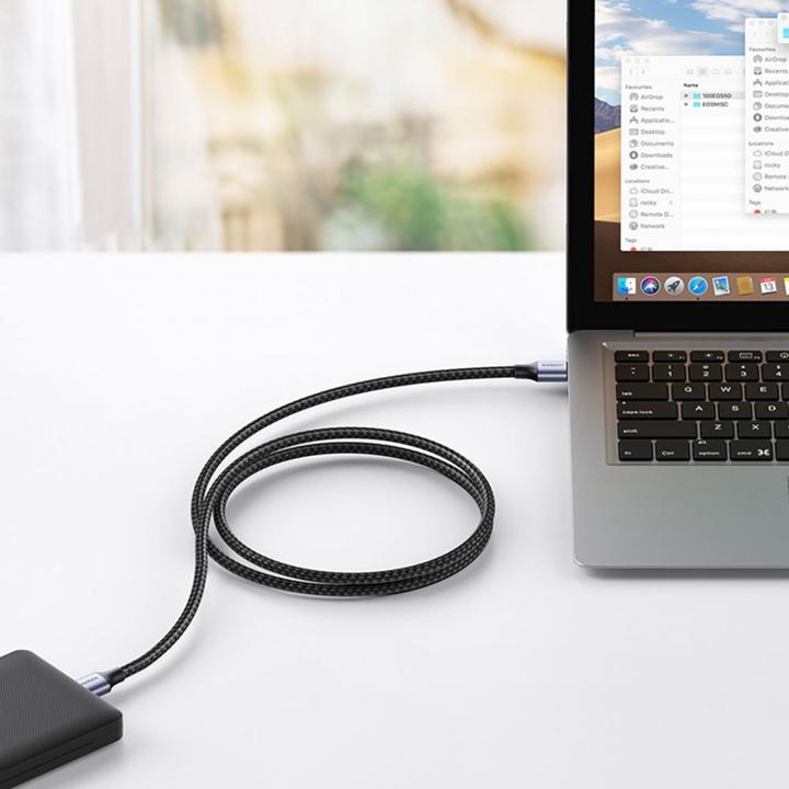 Produktbild Ugreen USB3.0 cable Male USB-A to Male USB-A 2A, 0.5m (black) (0.50 m, USB 3.0)