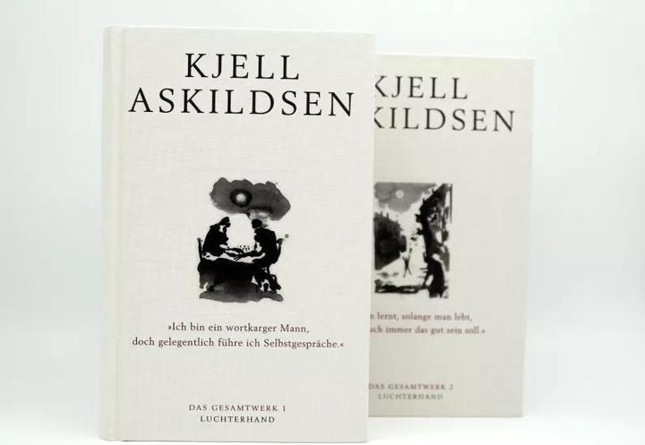 Immagine prodotto Das Gesamtwerk - 2 Bände mit Begleitbuch im Schmuckschuber (Tedesco, Kjell Askildsen, 2019)