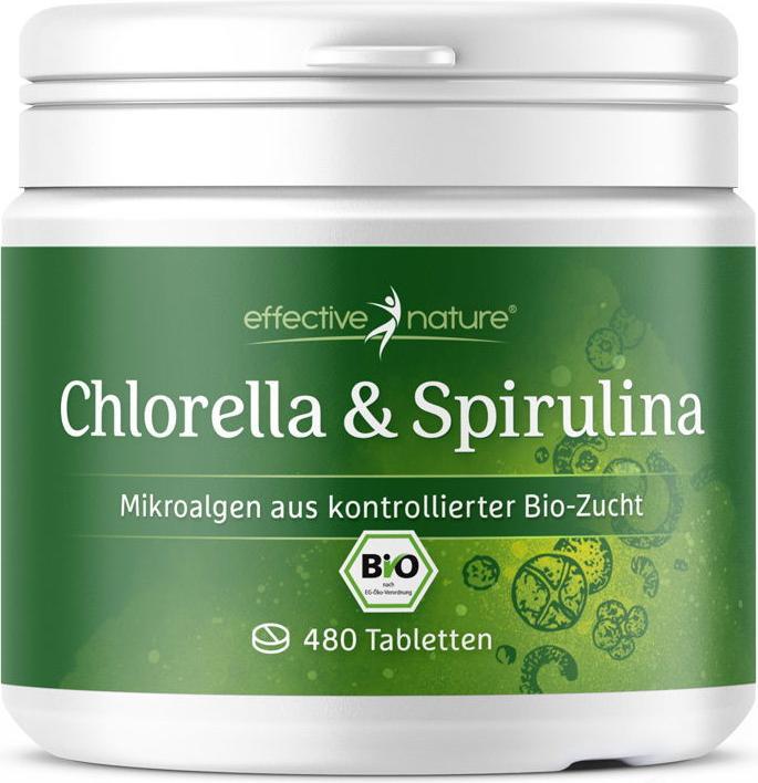 Effective Nature Bio Mikroalgenmix (480 Stück, Tabletten, 480 g)