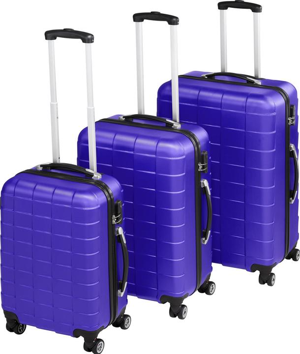 tectake Trolley Set 3-tlg. (98 l, L (90 - 115l))