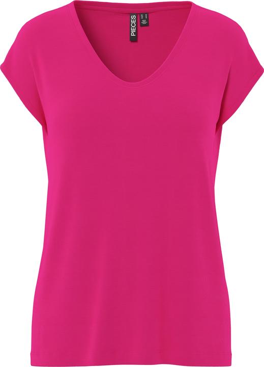 Pieces Einfarbiges T-Shirt