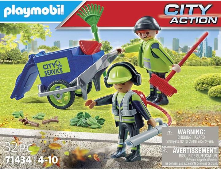Image du produit Playmobil Stadtreinigung mit E-Fahrzeug (71434, Playmobil City Action)