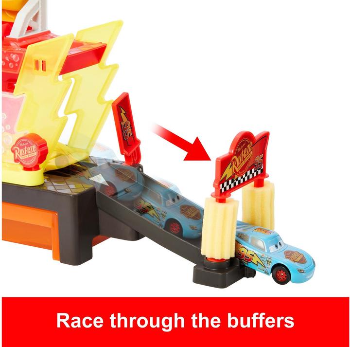 Actual product image Disney Pixar Cars Color Changers Lightning McQueen Autowaschanlage
