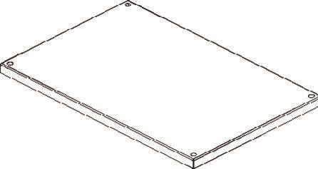 Image du produit Cubic Daeksel, 2 x 3 modules, 374 x 566 mm LxH