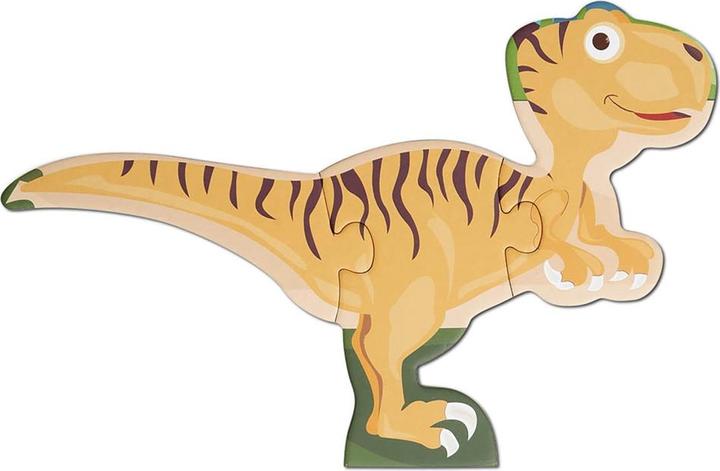 Actual product image Scratch 2in1 Floor Puzzle Dino (80 pieces)