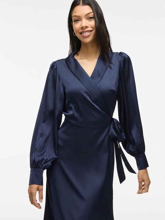 Produktbild Vila Langärmeliges Midi Wickelkleid (40)
