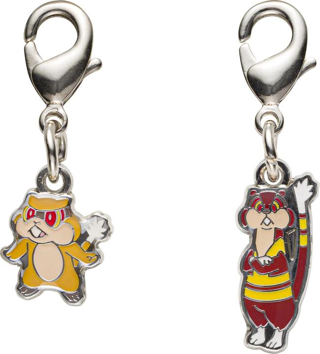 Produktbild Pokémon Pokemon Center - Patrat, Watchog Schlüsselanhänger - 2 Stück