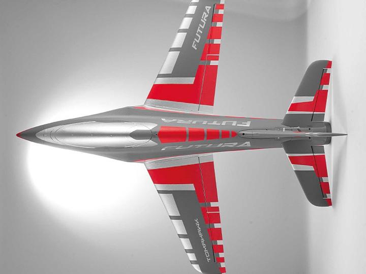 Image du produit FMS Futura Jet EDF 64 PNP rouge - 90 cm (Avion à réaction)