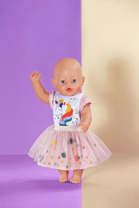 Produktbild Zapf Creation BABY born Einhornkleid mit Tutu 43cm