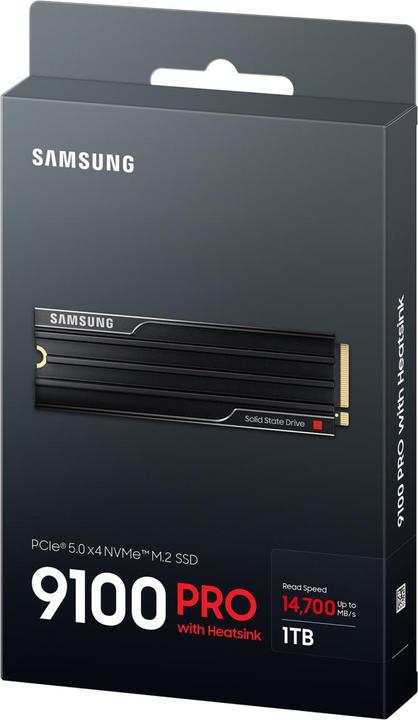 Produktbild Samsung 9100 PRO mit Heatsink (1000 GB, M.2 2280)