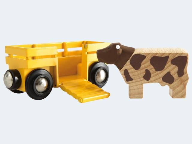 Actual product image Brio Cart with cow