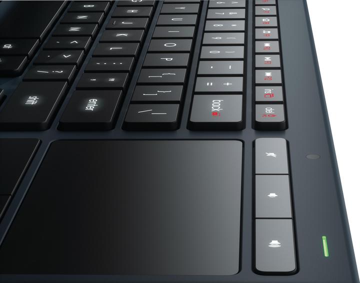 Image du produit Logitech Clavier illuminé sans fil K830 (US, Sans fil)