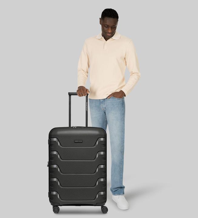 Immagine prodotto Smartbox Edition 01 4 Rollen Trolley 66 cm mit Dehnfalte (75 l, L (90 - 115l))