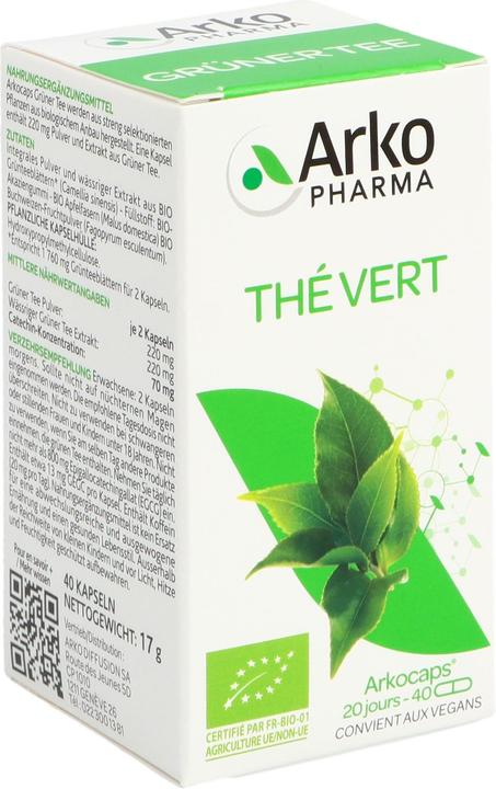 Produktbild Arkopharma Grüntee (40 Stück, Kapseln, 40 g)