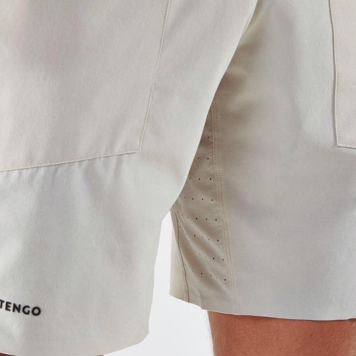Actual product image Artengo Men's breathable tennis shorts - Dry+ Beige Gaël Monfils (XL)