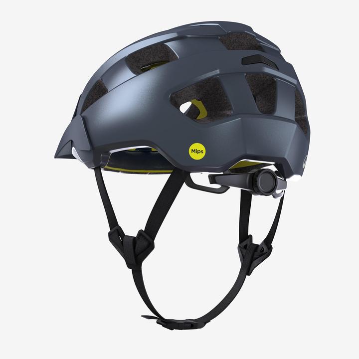 Image du produit Rockrider Casque de vélo VTT EXPL 540 MIPS, Bleu (55 - 59 cm)