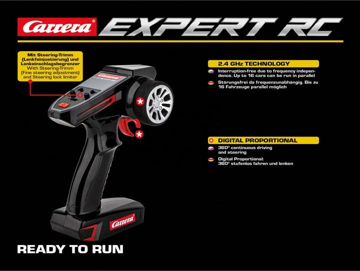 Actual product image Carrera Offroad Pickup - Expert RC (RTR Ready-to-Run)