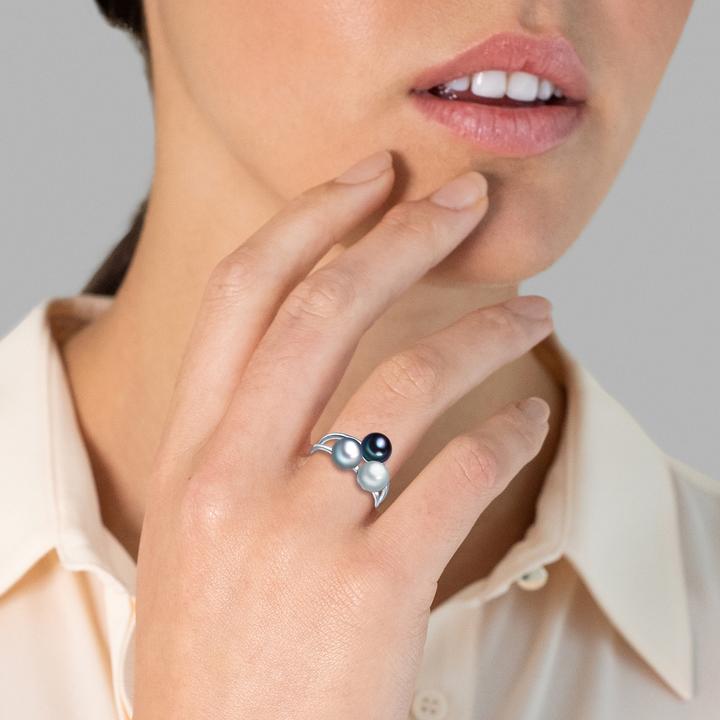Image du produit Valero Pearls Femme argent sterling perle d'eau douce de culture argent - 3958 (56, Argent 925)