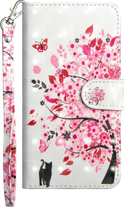 Image du produit Cover-Discount Galaxy S20 FE - Étui Effet pailleté Arbre Rose (Samsung Galaxy S20 FE)