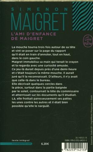 Produktbild L'ami d'enfance de Maigret (Französisch, Georges Simenon, 1997)
