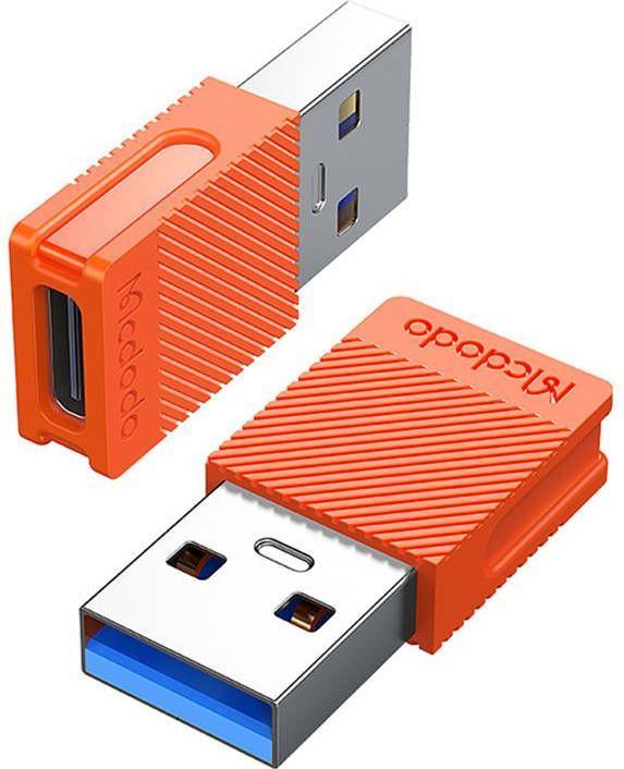 Actual product image Mcdodo USB-C to USB 3.0 adapter, OT-6550 (orange) (USB-C, 2.95 cm)