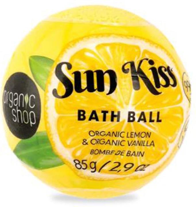 Natura Siberica Sun Kiss Badebombe Bio Zitrone 85g