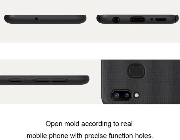 Actual product image Nillkin Super Frosted Shield Series (Samsung Galaxy A20e)